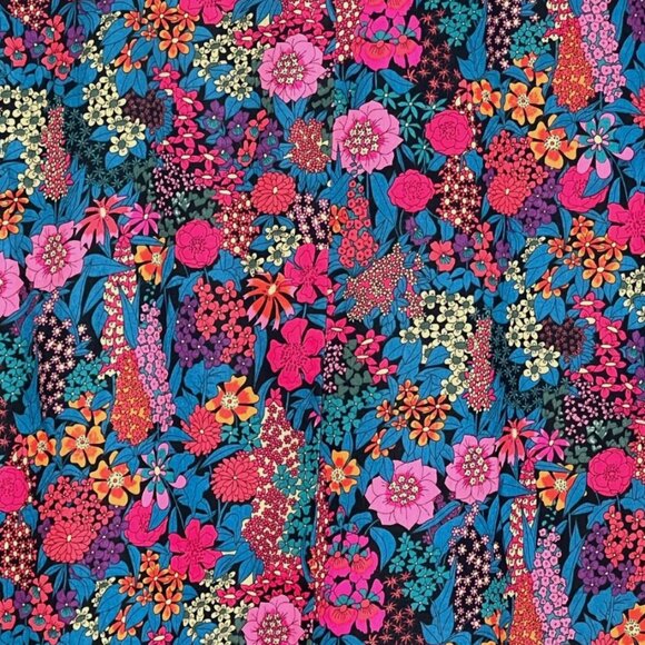 J. Crew Liberty Ciara Floral Print Tiered Popover Mini Dress Multi Womens Size L - Picture 9 of 9